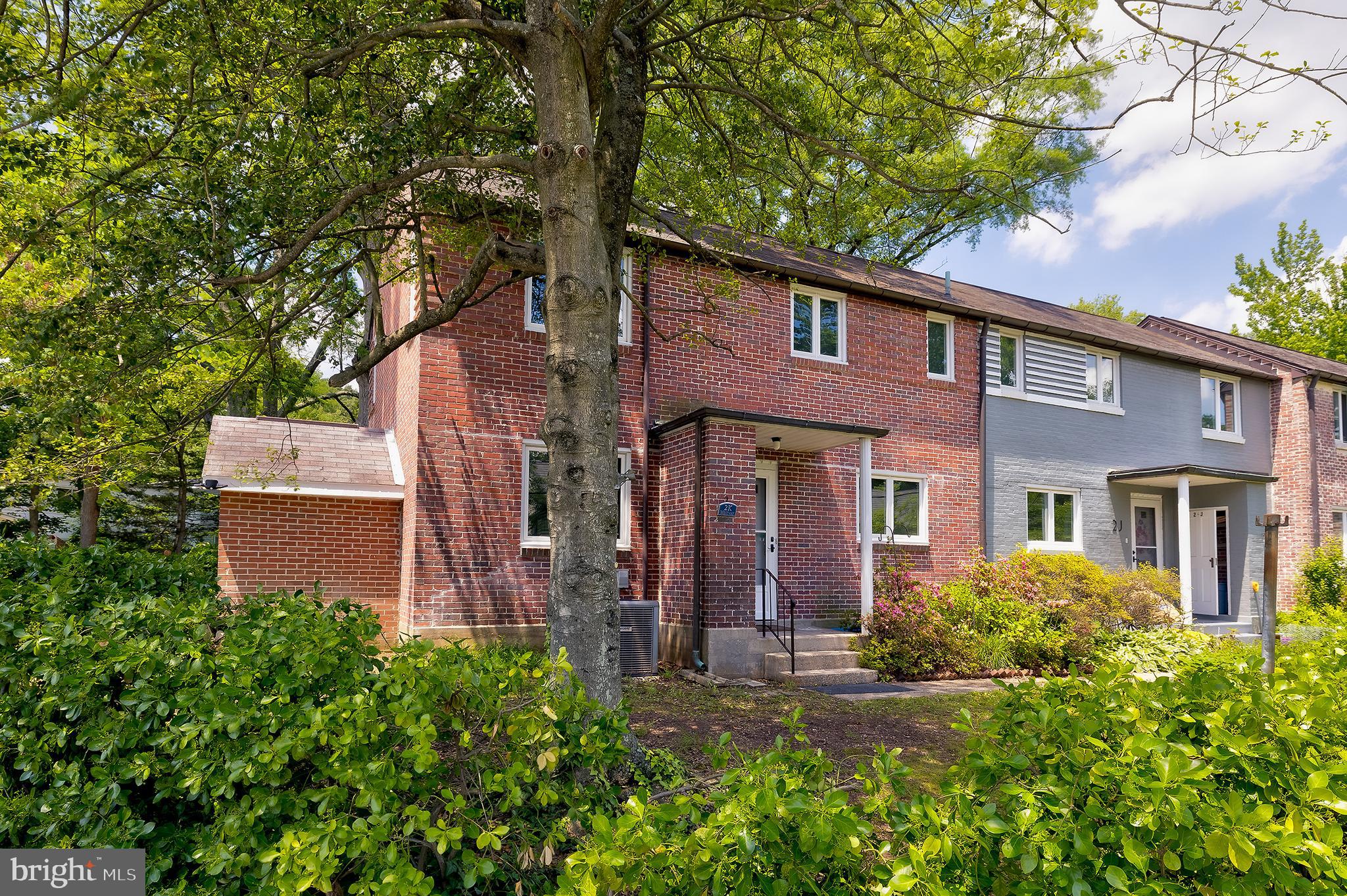 A brick, 3-bedroom end unit with an addition, a half bath, a huge yard and central air conditioning! Savvy buyers wait for opportunities like this in Historic Greenbelt's cooperative community. On the "library side of town," this home has plenty of extra space and is priced to allow the next owner to make it exactly as they would want it. Standout features include central air conditioning (not mini-split units), a brick addition which adds a family room and half-bath, and a brick utility shed at the side of the house. The home was upgraded with casement windows throughout for more light and airflow. It has wood parquet flooring downstairs and original hardwood floors upstairs. A reserved parking space is included. Half a block from the Greenbelt Museum, the library, and the Community Center, the location of this home is perfect. If you've been parked and waiting for a really special Greenbelt Homes co-op, your wait is over. This is a co-op, see ghi.coop for information about the community. Co-op fee is estimated. Cash or conventional financing only, with GHI approved lenders. Co-op fee includes PROPERTY TAXES, insurance, and major exterior and interior maintenance.