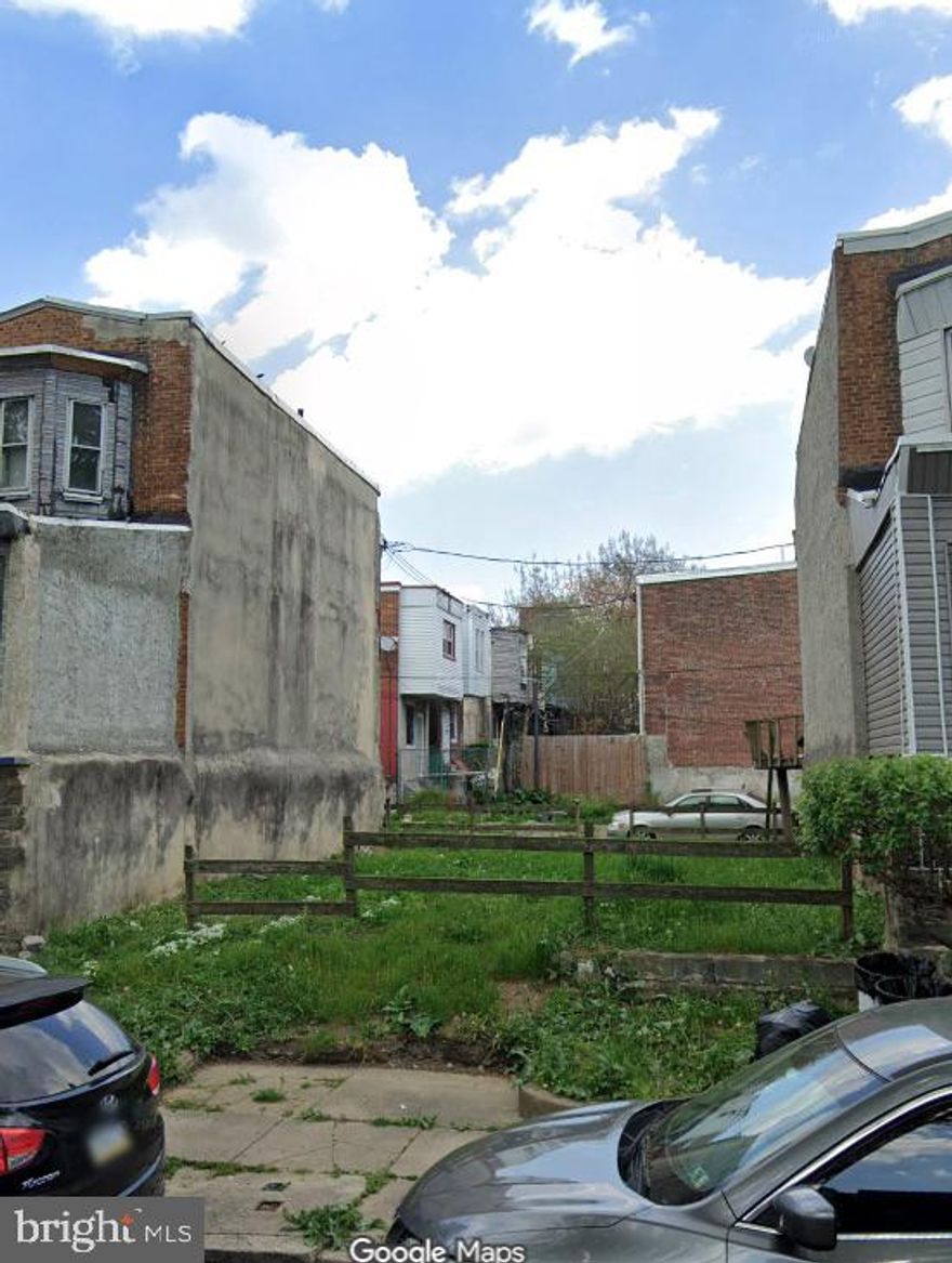 Prime development opportunity in Kingsessing! This vacant lot at 1109 S 53rd St offers excellent potential for builders, investors, or those looking to create a custom project. Conveniently located near schools, shopping, parks, and public transportation, with easy access to Center City and major highways, this property is a great opportunity to secure land in a growing West Philadelphia neighborhood.