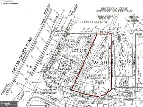 Vacant Land For Sale - 2213 Ivor Lane<br/> ALEXANDRIA, VA 22304