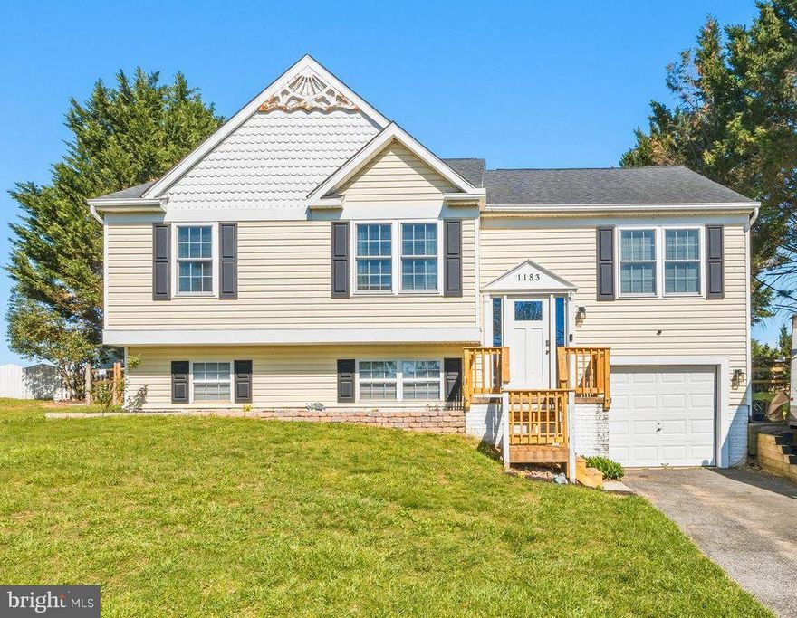 Welcome to 1183 Jo Apter Place in New Windsor, MD.  This inviting 3 bed, 2 bath house awaits it to make it your home.  Large primary bedroom with walk-in closet plus two nicely sized additional bedrooms.  Lower level family room, great for movie night, plus plenty of storage space and rough-in  All of this and a beautifully serene backyard to spend those summer nights!  Don't wait or you will miss out!  Schedule to tour TODAY!