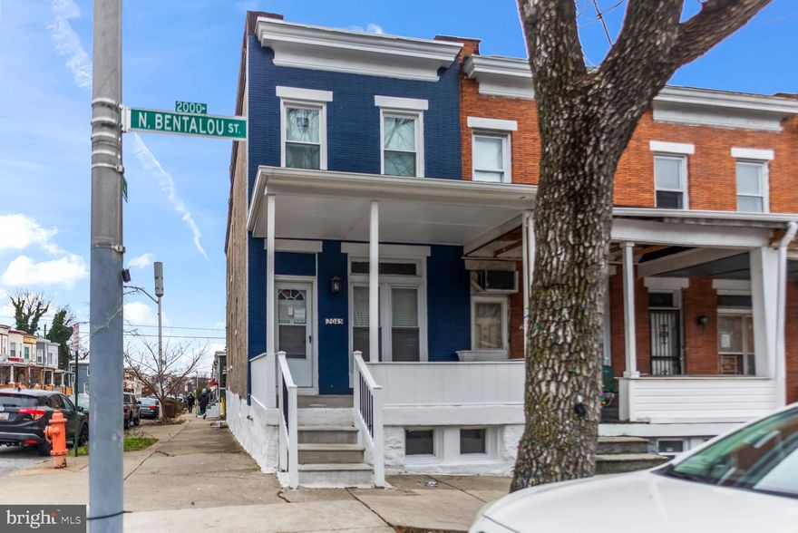 This 3 bedroom, 1 bath end Row House offers a comfortable layout with updates throughout. As you enter the main level, you’re greeted by luxury vinyl flooring and a welcoming living room that flows into a separate dining room, creating defined spaces for everyday living. The kitchen is conveniently located just off the dining room.

The upper level features three bedrooms and one full bathroom, with luxury vinyl flooring continuing throughout. The finished basement adds additional living space and includes newly installed carpeting. The laundry area is also located in the basement.  More photos coming.

The exterior, the home features a gated backyard and a front sitting porch, offering space to relax or enjoy the outdoors. The property is minutes from Coppin State University and nearby shopping.