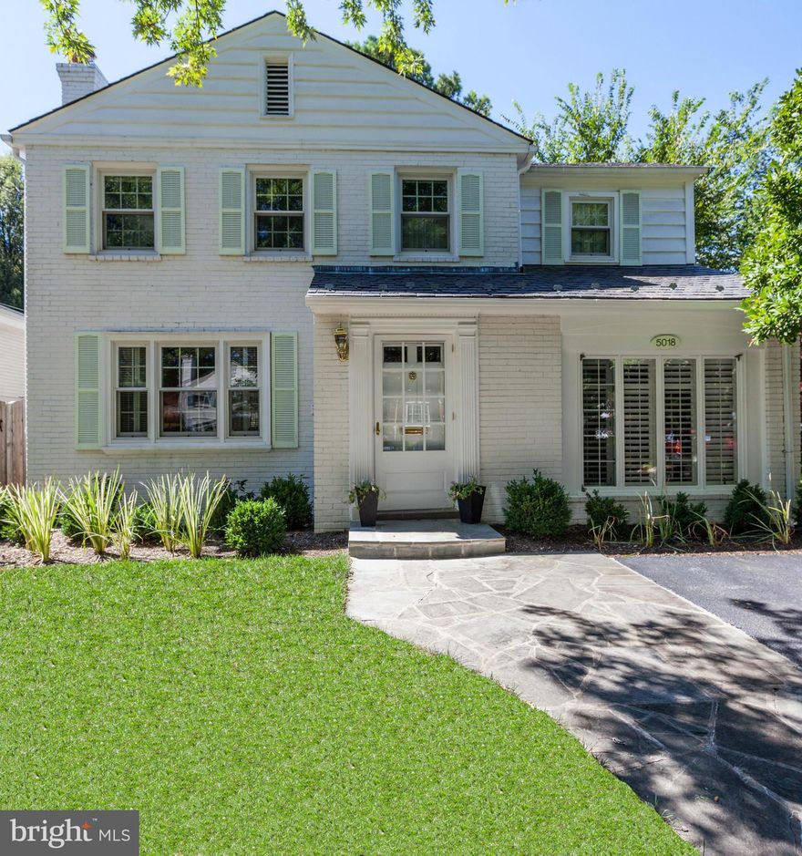 Sun Filled , Inviting! Recent renovations & Upgrades!  Gracious Living rm  w/ fp & built ins & Dining Rm, office, fam rm w/ built ins, Huge table space Kitchen, Mud Room w/ washer /dryer & storage off the kit, powder rm, Fab patio, fire pit,  garden & shed!  Master  w/ BA en-suite, 2 additional Bedrm , Full bath. Finished lower level , utility rm!