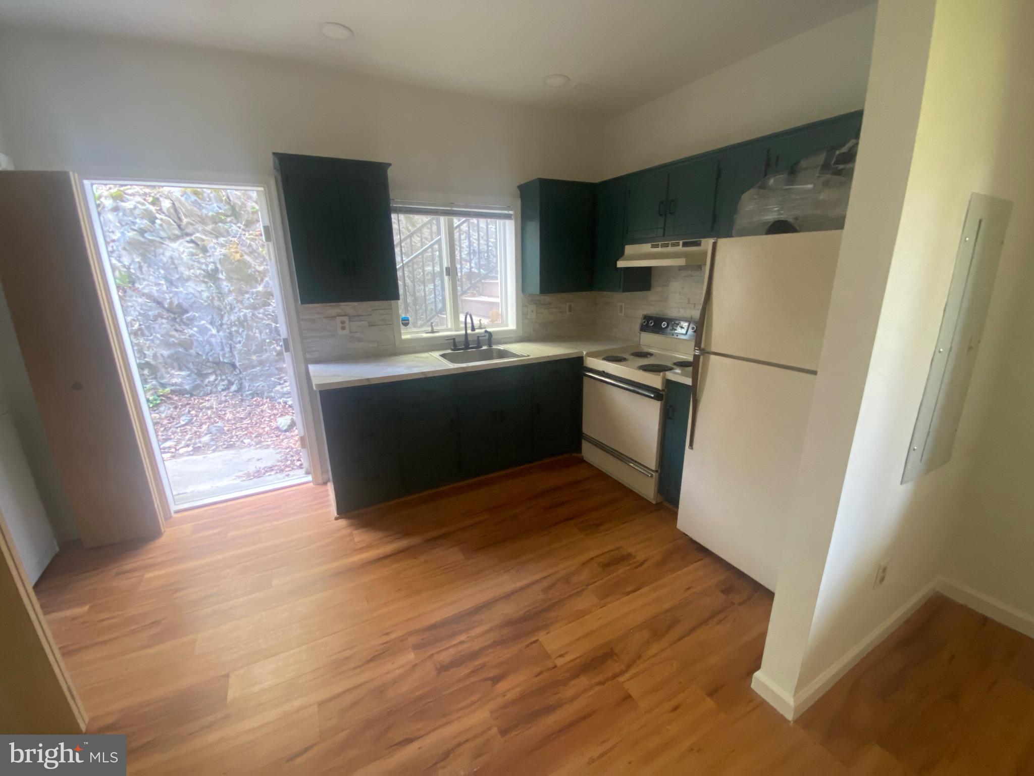 Newly updated 1 bed/1bath, located in East Stroudsburg. This property offers central air conditioning/heat, in-unit washer and dryer, Vinyl Flooring, and off street parking! Also has been freshly painted! Property is central to many stores and attractions. Garbage and sewer are included. Water and electric are paid by the tenant. Pets considered on a case by case basis. Requirements include, minimum 600 credit score, income at least 2.5 X the monthly rent, and a clean background.