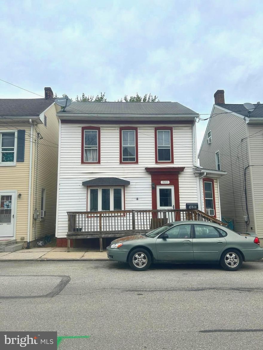 Coming Soon – showings begin May 1st! Welcome to this 4-bedroom, 2 full bathroom home in Hanover, PA, offering a great opportunity for buyers looking for a chance to build equity in York County. This home features a flexible layout with spacious living areas and strong potential to become a fully updated, move-in ready home with the right improvements.

It does need new flooring and minor repairs throughout, making it ideal for investors, first-time buyers, or anyone searching for a home with renovation potential. With solid bones and a great floor plan, this is a great opportunity to create your dream home or add to your real estate portfolio.

Additional features include off-street parking accessible from the rear alley, along with a detached shed equipped with electric and lighting - perfect for storage, workshop use, or hobby space. The fully fenced, ample sized yard adds convenience and usability.  A large rear deck is perfect for entertaining!

Located in the Boro of Hanover, PA, this home is close to shopping, dining, parks, and schools, and offers easy access to major commuter routes. This location makes it ideal for buyers searching for an affordable home with value-add potential.

Regardless of what you're looking for... this property offers a unique opportunity at an attractive price point!