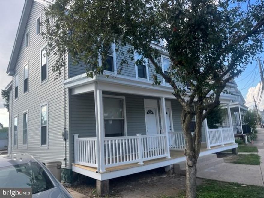 Remodeled two unit that has been subdivided. New roof, new siding, new floor covering. The basement stone foundation has been repointed. Plenty of off-street parking or area to build a garage. Possible owner financing.
