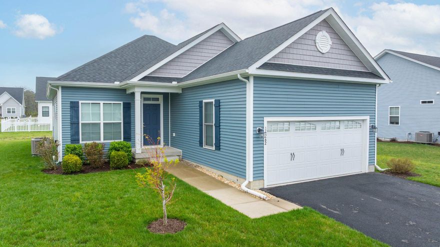 Discover the charm of this beautifully designed coastal contemporary home nestled in the desirable Captains Way community. The kitchen features upgraded quartz countertops, a spacious island, and stainless steel appliances, making it a chef's dream. With two well-appointed bedrooms and two full bathrooms, including a luxurious primary bath with a walk-in shower, this home offers comfort and convenience. Enjoy the ease of main-floor laundry and the added bonus of a versatile space that can serve as a home office or studio. The fully conditioned garage is set up to be 376sqft of additional living space for a play room, man cave, or craft area. Step outside to your private backyard that backs onto an open common area, providing more space between the homes, and a fenced in yard for your furry family. The community amenities are exceptional, featuring a clubhouse, fitness center, outdoor pool, tennis courts (Pickleball anyone??), a dog park, and walking paths, ensuring there's always something to enjoy. This home can be partially furnished, allowing you to personalize it to your taste. Experience the perfect blend of modern living and community spirit in this delightful property, where every detail has been thoughtfully designed for your comfort and enjoyment. Don't miss the opportunity to make this your new home!