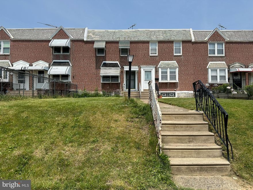 Well maintained 18' Wide, 3 Bedrooms, 1 Bath Brick Home in desirable Castor Gardens.  Property is currently Tenant Occupied with excellent tenant!