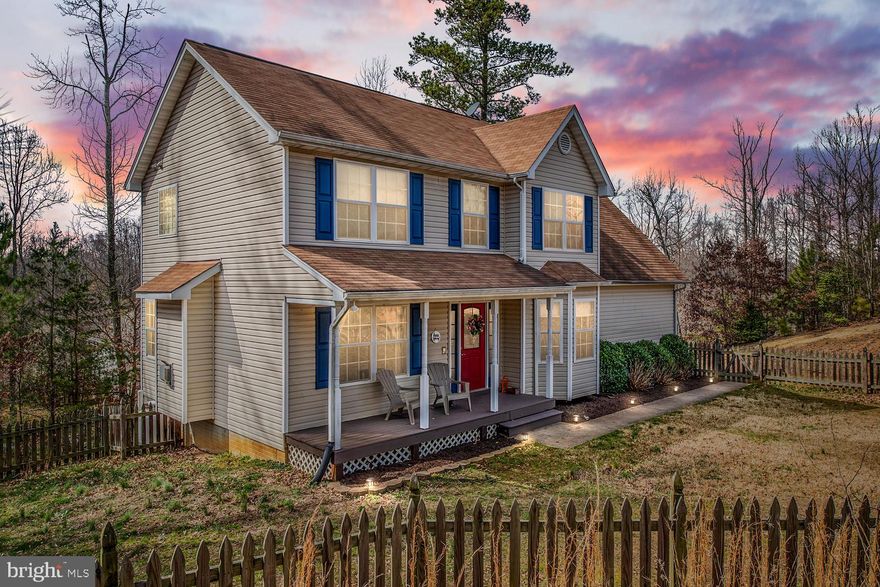 **CONTRACT FELL THRU*** RECENT FHA APPRAISAL CAME IN $12,100 OVER CURRENT LIST PRICE SO WALK INTO EQUITY! IF YOU NEED MORE ROOM TO GROW, this BEAUTIFUL home in Presidential Lakes with over 2,400 finished square feet of living space on over a half acre is the one for YOU! It has all of the living and entertaining space you could possibly dream of with all of the modern conveniences! You're sure to love the open flowing floor plan on the main level with the beautiful eat-in country kitchen and Stainless Steel Appliances, adjoining Dining area and Family Room with an inviting Gas Fireplace. The upstairs features a large Master En Suite with walk-in closet, newer tile floor in the Master bathroom, 3 more spacious bedrooms/bonus room and the 2nd full bath. The newly carpeted walk-out lower level features a large rec room, another full bath and an additional separate bonus room/bedroom that would be PERFECT for multi-generational living or guests. There is LOTS of room to play in the fenced yard too! What more could you ask for? This home has it all with some FUN-TASTIC Community Amenities too! This location has an excellent commuter location to Dahlgren, Quantico, Fredericksburg and Northern Va./DC via VA Route 17 (to 218/White Oak/Butler Road) OR via VA Route 3/Kings Highway.