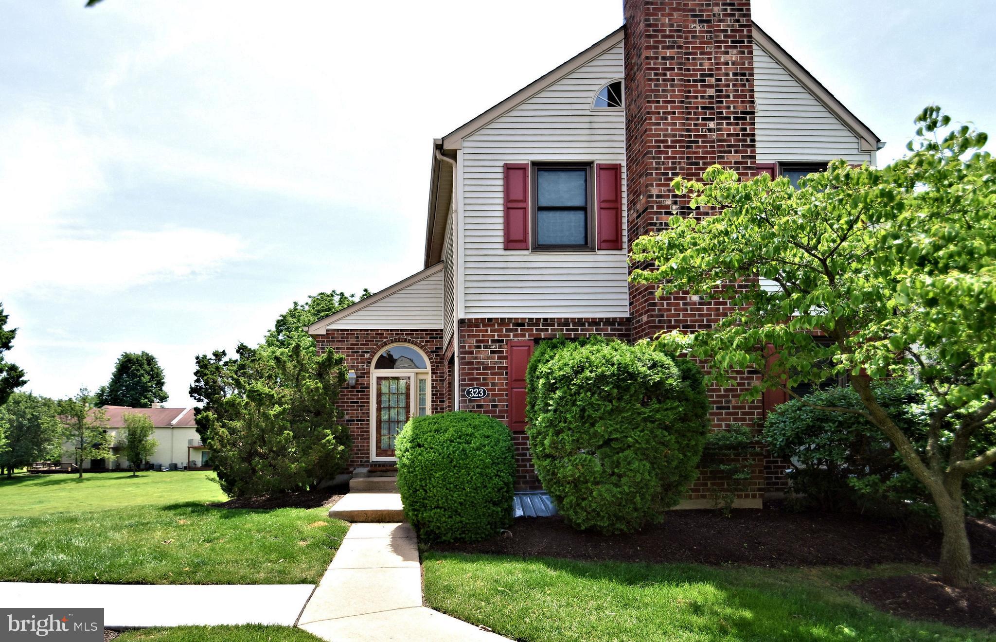 Buyer Financing Fell Through- now is your chance to own this End unit Town Home, the largest model in Trent Manor. Owner has meticulously maintained this home, beautiful new wood look flooring on first floor. Enter to open and spacious Living Room with gas fireplace. Kitchen has SS appliances and is open to the Dining Room and Family Room area. Off the kitchen is the wrap around deck which overlooks the expansive open space area in back of home. Upstairs is a Master Suite with full bathroom, hall bathroom and 2 additional bedrooms. There is a full walk out basement with slider doors to bring in lots of light. Heating , AC, Hot Water Heater all installed in 2018, New Laminate flooring 2019. HOA maintains roof, siding, fee covers trash, snow, lawn & common area maintenance. Located minutes to Route 422, 476, 202 and King of Prussia Mall. Unfortunately this community is NOT approved for FHA financing.