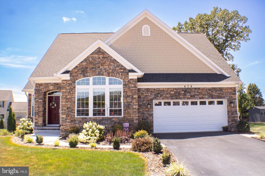 Welcome to this meticulously maintained single-story home situated in the sought-after McGaheysville, Virginia, boasting stunning views of Massanutten Mountain from the front window! This home features an open floor plan accentuated by exquisite details, including crown molding in the living and dining rooms. The kitchen showcases gorgeous granite countertops, ample cabinet space, and a spacious island perfect for entertaining. Outside, the property offers a beautifully landscaped yard and flower beds, all maintained by an automatic sprinkler system. Additional highlights include a conditioned crawl space providing abundant storage. Conveniently located just 15 minutes from Harrisonburg and 10 minutes from Massanutten Resort, this home offers both comfort and accessibility.