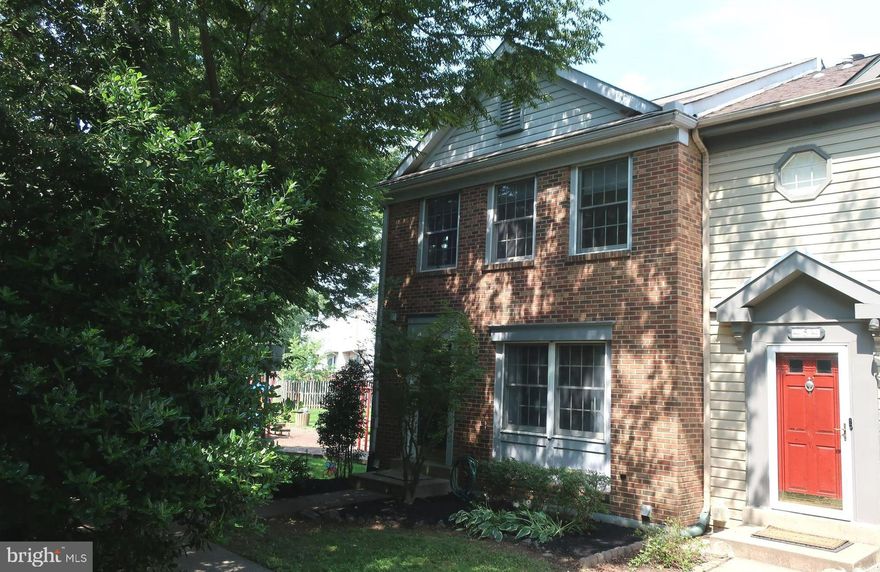 This large end-unit brick-front townhouse offers privacy and tranquility with no parking lot noise, set in a scenic location with beautiful lake views. Featuring three finished levels, spacious rooms, and a well-designed floor plan, the home has been updated with a new HVAC system, new flooring, and modern kitchen appliances. New recessed lights!  Enjoy two of the best-located parking spaces in the community. Conveniently close to shopping, dining, and major commuter routes including I-270, this immaculate home is move-in ready and perfectly positioned for comfort and convenience.