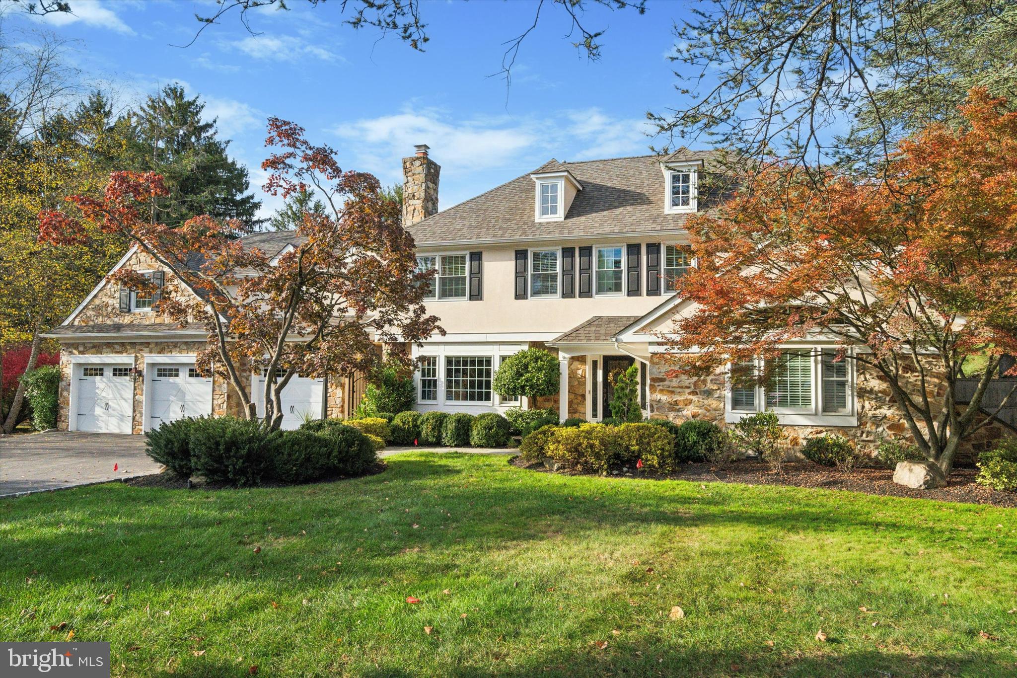 LUXURIOUS FIRST FLOOR PRIMARY SUITE!
Introducing 1112 Lafayette Rd. Wayne, Pa. to the market revealing a fully renovated, turn-key, 5-bedroom, 4.2 bathroom luxury European villa with pool & extraordinary outdoor entertainment amenities. Sitting elegantly on a 1.18 level, landscaped lot in the historic & most convenient location of Upper Merion township. Step through the front door into a welcoming foyer to be greeted on your left by a serene library, beckoning you in with it's natural sunlight, surrounded by thoughtfully arranged built-in bookcases, this room feels like a sanctuary designed to nourish your soul. At the heart of this home is the five-star kitchen equipped with top-of-the-line Sub-Zero & Wolf appliance, boasting expansive countertops, ample storage, maximized by storage on either side of the island. This culinary/social center spills into a cozy, yet spacious family room anchored by a striking stone fireplace & a sun-drenched morning room overlooking an expansive , private, outdoor retreat. Natural, wide-plank hardwood floors anchor the 1st floor. Adding to the convenient lifestyle of of this thoughtfully designed kitchen area is a combined butlers pantry & mudroom w/ pantry storage, coat closet, & Sub-Zero wine refrigerator unit that has 2 cold drawers. 1st fl. powder & laundry room. Chic, elegant & well appointed 1st floor owners suite promises restful nights & serene mornings on this quiet street. The owners bath is an escape from the ordinary w/ heated floors, rain shower-head, his/her walk-in closets w/ pocket doors. Head upstairs to the 2nd floor where once again you are greeted by tasteful, understated, attention to detail. All 4 bedrooms & baths (there is a Jack-and-Jill) are well appointed; echoing the quality & flow throughout the home. For every bedroom there is a bath that serves it. A 2nd sizeable en-suite on this level w/ 2 walk-in closets & spa-like bathroom provides an answer to those buyers w/ multi-generational needs, au-pair, in-law, etc, The at-home office anchors the end of the hallway having been built conveniently above the garage w/ a staircase to it, is a very private space that can become a game room, remain an office, or possibly if needed, another bedroom, however the closet is a temp. controlled wine room. Step outside to a luxurious & super fun outdoor entertainment area, complete with a weatherproof television & gas fireplace, providing the perfect setting to catch your favorite games or movies under the stars all within a beautifully landscaped backyard oasis. Outdoor shower & powder room show thoughtful consideration for design & lifestyle adding to the convenience of living at this special home. Anchored by a stunning multi-tiered Arista salt-water pool & spa w/ waterfall, surrounded by thoughtfully designed self-watering landscaping, this villa promises endless days of relaxation & social gatherings that could outshine many popular resorts. The spacious patio & all new hardscaping amounts to 2,326 sq. feet including the pool decking on which to simply have fun!
WHOLE HOUSE GENERATOR & VERY LOW TAXES ($12,411/2024). ALL NEW SYSTEMS, ROOF, WINDOWS, HVAC, 4-ZONE AIR/HEAT, POOL BUILT BY SELLERS & EXT. ELEVATIONS
Easy access to Trader Joes, Wegmans, walking trails at Chester Valley Trail, Great Valley Bike Path, Public transit, King of Prussia Town Center, Valley Forge Park & all major highway access within mins., this location is ideal.