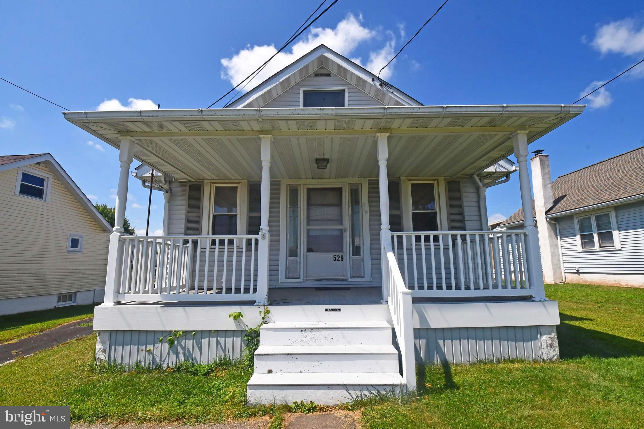 A single in Boyertown School District priced like a townhome! Porches are composite material. Owner is in the process of moving. Showings will begin when property is cleared out. HVAC and roof have been replaced during current ownership . Central air too!