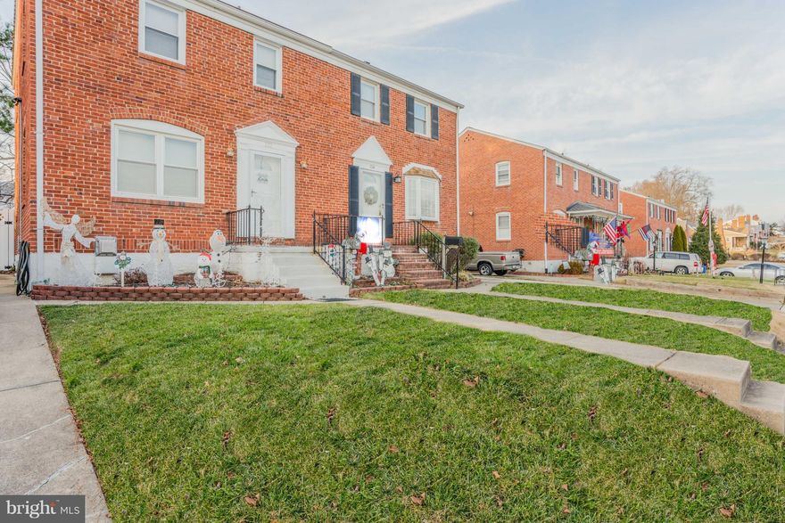 Absolutely Beautiful Well Maintained Semi Detached Home. This Home has off street parking for 3 cars , a huge fenced in yard,  hardwood floors thru out, newer roof, finished family room in basement, tons of storage, and shows well.