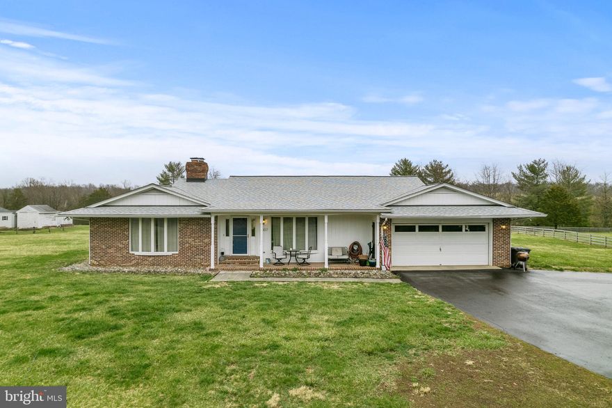 *******OPEN HOUSE CANCELLED******


Get ready to fall in love!  This charming rambler set on 2 acres of peaceful countryside in sought-after Catharpin! Offering the perfect blend of country living and modern convenience, this home features one-level living with 3 bedrooms and 2 beautifully remodeled bathrooms—freshly painted throughout and move-in ready.

The home boasts easy-to-maintain ceramic tile and luxury vinyl flooring, a primary suite with a walk-in closet, and a kitchen with a breakfast bar, eating area, and newer refrigerator. A full unfinished basement provides ample storage and endless possibilities for future expansion.

Recent updates include a brand-new roof (2024), Well Pump replaced (2023), a new HVAC system (2022), and a new septic system (2021), ensuring peace of mind for years to come. Outside, you’ll find a large barn/shed, perfect for a workshop or extra storage, plus a paved driveway with plenty of space to turn around. And with a private well and septic system, you’ll enjoy no water or sewer costs!

Don’t miss your chance to see this incredible home!

********Open House is Cancelled