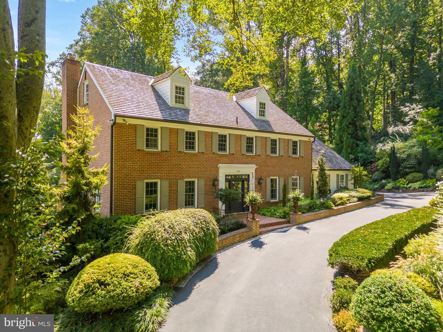 Welcome to “Fox Hollow”, a spectacular farmette in the desirable Wyllpen Farm community. The sophisticated style and quality is evident the moment you enter the property through the iron gates. The home has undergone extensive renovation in the past 5 years with high-end upgrades and finishes, exquisite architectural details, renovated kitchen and baths, designer lighting, and new flooring, windows, and doors. The elegant front entry welcomes guests and family with herringbone brick detail and custom millwork. Formal living and dining rooms flank the foyer and feature handsome built-ins and moldings. The stunning kitchen has been completely renovated with custom inset wood cabinetry, open shelving, oversized marble island, built-in Miele coffee bar, and Thermador appliances, including a 6-burner range with griddle. The adjoining breakfast room, featuring a fireplace and sweeping views of the property, is open to the fabulous family room with walls of windows, vaulted ceiling, custom millwork, and built-ins. Glass doors open onto the large deck with covered pavilion and tranquil water feature – sure to be a favorite spot for morning coffee or unwinding at the end of the day.  The first floor also features an inviting two-story den with brick fireplace,  powder room and mud room with built-ins, dog wash, and laundry. Second Floor includes: primary suite with custom built-ins and a renovated, spa-like marble bath. There are 3 generously sized guest bedrooms with access to a handsome new bath with double vanity. All bedrooms feature luxurious wool carpet. The walk-up attic features a cedar closet and abundant storage and is dormered for future expansion. The walk out lower level is beautifully finished with a brick fireplace, built-ins, and a renovated bar and door to brick patio. The attached two car garage has pull-down stairs to storage area above. As if the home isn’t compelling enough, the grounds on this property truly rival those seen at Longwood Gardens. Spectacular landscaped perennial beds are thoughtfully situated with blooming plants and specimen trees and shrubs. Beginning in early spring with flower bulbs poking through the snow, the owners enjoy a delightful spectacle of blooms and color throughout the year. The property continues past the manicured gardens where you find a 3-stall barn (formerly used as an artist studio), protected chicken coop, and pasture. Truly a spectacular property, with a beautiful, private, classic home, and the option to have a farmette with chickens and animals.