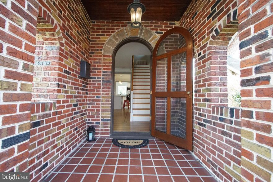 IMMACULATE 3 BEDROOMS, 2.5 BATHS, ALL BRICK COLONIAL ON CORNER LOT. HOME IS ZONED FOR TWO DWELLING UNITS. FORMAL LIVING, FORMAL DINING ROOM, BEAUTIFUL HARDWOOD FLOORS WITH INLAY,  BRIGHT & SUNNY NEW KITCHEN WITH STAINLESS STEEL APPLIANCES,  GRANITE COUNTER TOPS, ISLAND,  HALF BATH ON MAIN LEVEL, UPPER LEVEL HAS HARDWOOD FLOORS THROUGHOUT, FAMILY ROOM WITH FULL BATH ON LOWER LEVEL, LARGE LAUNDRY ROOM.  WALK OUT LEVEL. LOWER LEVEL CAN BE CONVERTED BACK TO MULTI-UNIT. NEW ROOF & NEW HVAC, COVERED FRONT PORCH, DECK OVER LOOKING FENCED REAR YARD, STORAGE GARAGE, PULL DOWN ATTIC STEP FOR EXTRA STORAGE.