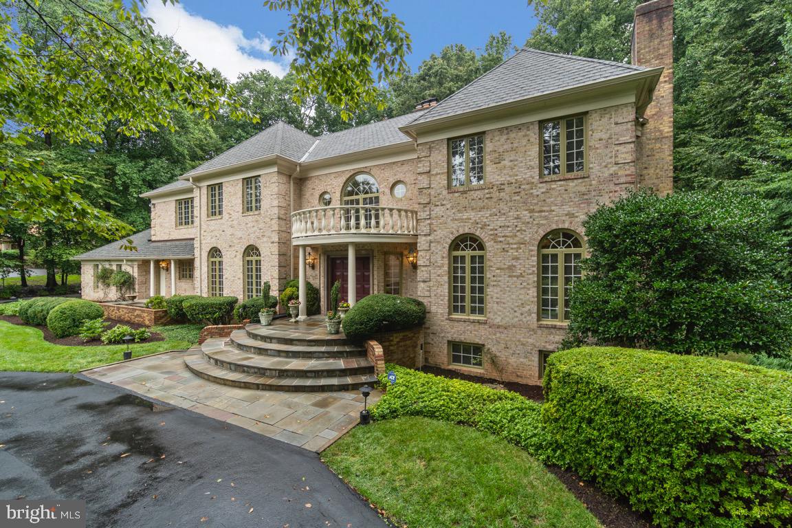 $$$$$PRICE REDUCED$$$$ *****Priced to sell***** Please click on the interactive 3D Virtual tour link https://my.matterport.com/show/?m=KKEZgmaupqS Please click on the video link. : https://player.vimeo.com/video/447831549 Mask required. Social distancing. Premium custom Georgian/Colonial home on secluded 2.22 acres/96,703 square foot cul-de-sac lot in prestigious Falconhurst neighborhood surrounded by woods. Just of 495 at Exit 39 River Road. convenient location to DC/MD/VA Circular driveway. Two story marble floor foyer. Open floor plan. Main level has wood floor through out and 10' ceiling. Gourmet kitchen with large island and granite top, two dishwashers. Stainless steel appliances. Cathedral ceiling family room with fireplace and wet bar. Mahogany paneled library. Two staircases. Hardwood floors throughout second floor. Elegant Owner's suite. Spacious laundry/projects room. Large 40' size swimming pool with hot tub/spa and automatic cover. Flagstones patio. 3 cars garage. Security system. Irrigation system.