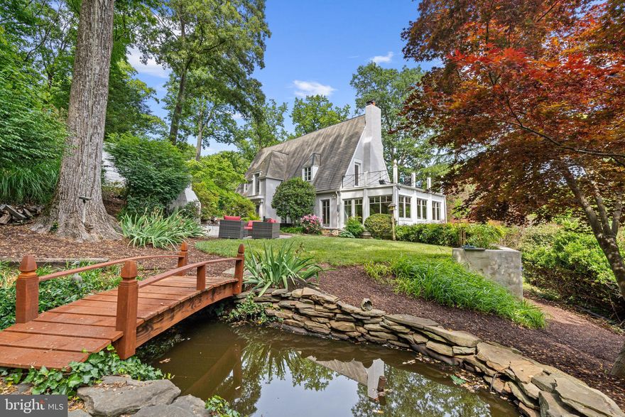 There is no other residence in Anne Arundel County like this one!  This exceptional French Manor home with views of the Severn River exudes a level of sophistication and detail that is unparalleled.   Located on coveted Joyce Lane within the award-winning Severna Park school district, this 5 bedroom, 3.5 bath home is full of old-world charm throughout yet fully designed for modern living. Enjoy the feeling of tranquility as you drive down Joyce Lane, under the walking bridge and through the horse farm to relax at this spectacular .87 acre property surrounded by multi-million-dollar estates along the Severn River. With over 4500 sqft of living space on 3 levels in the main house and an additional 1500+ sqft above the 3-car garage, there is more than enough space for everyone. The elegant brick driveway sets the precedent of quality as you enter the property and the lush landscaping draws you in. The elegant curved staircase greets you at the front door and the elaborate details, including exquisite woodwork and moldings, herringbone wood flooring , coffered ceiling and marble floors; transports you to another country. The spacious Living Room, Dining Room, Kitchen and spacious sunroom are perfectly laid out for easy entertaining.  Discover the unique domed ceiling detail as you ascend the stairs. The upper level boasts 3 bedrooms including the Primary suite with walk-through closet and newly renovated bathroom with free-standing soaking tub and circular shower. The expansive roof terrace with views of the Severn River is the perfect location for morning coffee or winding down after a long day. The fully finished lower level with brick floor and exposed beams has wine storage, 2 bedrooms, a full bath, gym and stunning Great room that opens out to a beautiful courtyard. The detached garage provides an additional 2 floors of living space with a kitchenette, full bath, recreation room and studio bedroom. Perfect for a variety of living situations. Feel miles away from it all but located just 5 miles to downtown Annapolis and Severna Park. Convenient to Baltimore, BWI, Ft. Meade/NSA and Washington, DC. You literally have the best this region has to offer in a 30-mile radius. Welcome Home!