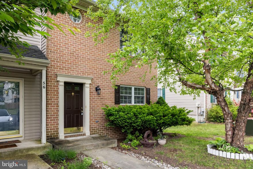 This end of row townhome would be a great starter home or investment property. It is nestled in the Hammonds Mill Subdivision and features new flooring upstairs and fresh paint throughout. The unfinished basement offers endless possibilities.