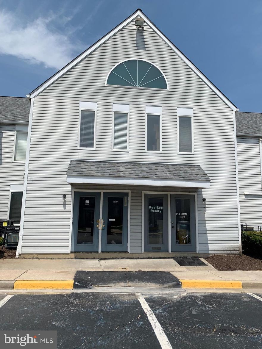 Great location! Right at the Rt 2 (Ritchie Highway)  and Crain Highway junction! Easy access, lots of parking! Many types of office usage for this pristine office with 3 private offices, reception area, kitchen and bath! And, a large storage closet or record storage room. or even for your copy machines, etc!