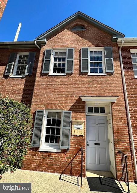West Patrick Square 2-story end unit office condominium located in historic downtown Frederick. Adjacent to the Frederick County Courthouse and Frederick City and County government buildings. One parking space included and close to 2 public parking decks. Excellent configuration for attorney, settlement company, engineer, and other professional uses. Can be used for 1 tenant or 2 as both levels have separate entrances and restrooms. One of the largest units at over 2,000 sq. ft. Move-in condition.
