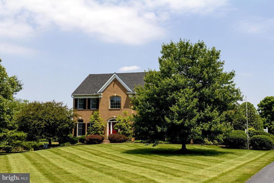 Hempfield Schools with 20+ acres with all brick Colonial style home and superb views. 4+ spacious Bedrooms (incl a huge Master Suite) plus 4-Full & 1-Half Baths/Full finished lower level suite with 2nd kitchen/Scenic approach with pristine landscape/Large gated inground pool & patio/Bright Cook's Kitchen loaded/Large Family Room with cozy fireplace/HW & Tile floors/ Pretty Screened Porch/Large Barn/Plenty of parking/Clean & Green.  Amazing!!!