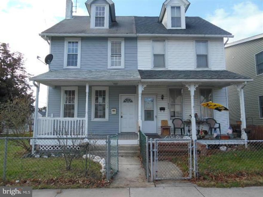 Harve De Grace offers this duplex home. One of it's features are the spacious living room , dining room & kitchen.Upgrades in the past to include bath, electrical, decks and more. Lower level is unfinished.Huge corner lot that isfenced with a shed in rear . Easy acess  to APG and 95. Close to shopping and schools. View docs for details.