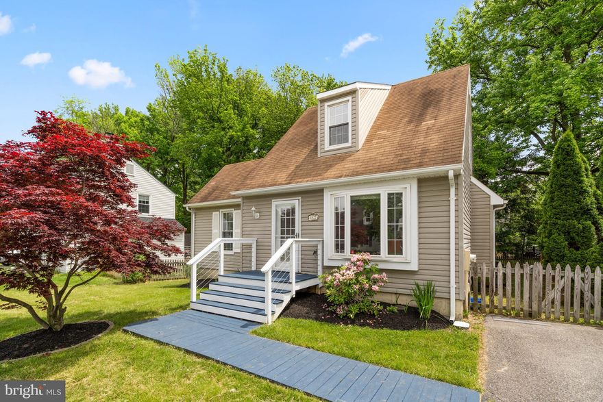 Charming cape cod in Annapolis!  This 4 bedroom 2 full bath home has been updated and shines.  Gorgeous open concept kitchen with white cabinets and island seating flows to the dining room and the main living room beyond.  Updated flooring, fresh paint and designer inspired finishes throughout. Main level master bedroom with updated full bathroom. Additional 2 bedrooms on the upper level with an additional updated full bathroom.  Lower level offers 4th bedroom, rec room and utility room with laundry and extra storage. Rear access from kitchen to deck and fenced in yard.  Conveniently located near downtown Annapolis, close to shops, dining and entertainment.  See the tour https://my.matterport.com/show/?m=ygiDUaSsz3V&brand=0