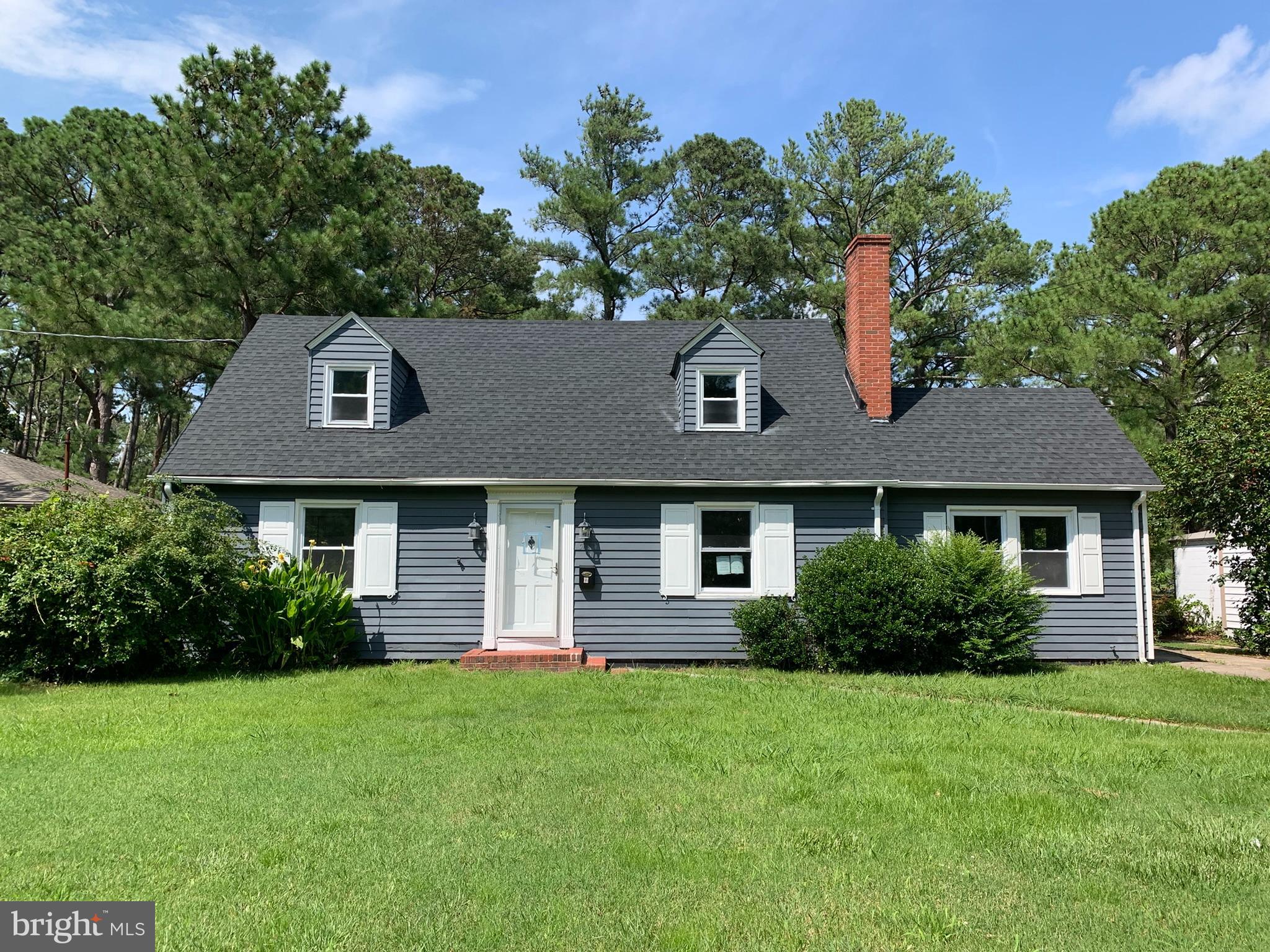 You, too, could live in the "Crab Capital of the World"! Eastern Shore living in this Classic Cape Cod with 4 bedrooms/2 full bathrooms. Oversized 1-car detached garage on a deep, 0.48 +/- acre parcel. Restricted to owner-occupants, non-profits and government agencies until 8/08/2025. HUD Case #244-317132. Equal Housing Opportunity.