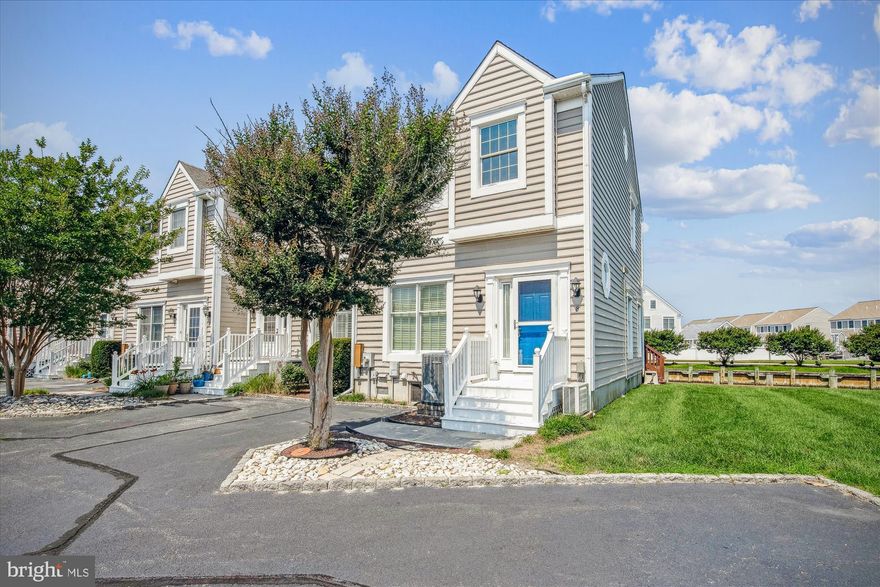 MOTIVATED SELLERS...BRING ALL OFFERS!! 
Enjoy Coastal Living at its Best: Turn-key 3 Bedroom, 3.5 bathroom, Fully Furnished Canal Front Townhome with Bonus Bedroom/ Loft and Boat Slip!

Here’s the one you’ve been waiting for—a rarely available 3 story end-unit townhome in the sought-after Townes of Nantucket, located in North Ocean City, offering nearly 1,650 square feet of finished space, a deeded boat slip and incredible water views from two private decks.

Step inside to find a beautifully updated kitchen featuring white soft-close cabinetry, gorgeous tile backsplash, stainless steel appliances and a spacious breakfast bar—perfect for casual meals or entertaining. The open-concept main level flows effortlessly into the living room, where two sliding glass doors open to your waterfront deck, letting in natural light and salty breezes. 

Upstairs, the primary suite is a true retreat with a large walk-in closet and ensuite bath. Two additional bedrooms and a full bath complete the second level. But there’s more—head up one more flight to a spacious bonus bedroom/loft with a private full bath and access to a third-floor deck—the perfect spot for morning coffee or evening cocktails overlooking the canal.

Enjoy the best of both worlds—peaceful canal-front living ideal for boating, kayaking, paddleboarding and more, while located just under a mile from Ocean City’s vibrant attractions: beaches with free public parking (MD side), a variety of restaurants, ice cream, mini golf, a waterpark, and more.

Even better, this home is located outside city limits, so you’ll enjoy NO Ocean City taxes—making it even more appealing as a second home, primary residence, or investment property.

This is coastal living made easy—spacious, move in ready and filled with charm. Don’t miss this rare opportunity. Schedule your private showing today and make every day feel like a vacation!