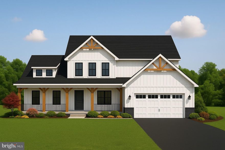 PDR Homes is offering house packages at Americus Manor, a private subdivision featuring three lots within the Middletown school district. The subdivision is adjacent to over 135 acres of parkland, ensuring serenity and seclusion. The pricing shown is for the Lexington model, elevation 4 on  Lot 2, a 2.37-acre partially wooded lot with an approved septic and existing well. PDR Homes is the exclusive builder at Americus Manor.  The photos showcase some of the house designs offered, which can be customized to fit your preferences.