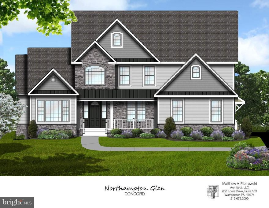 New Construction - Northampton Township and Council Rock School District. Four custom homes with a minimum lot size of 1 acre with public water and sewer located on a beautiful cul-de-sac street. Two designs offered including a 1st floor Master Bedroom design. Quality construction and customizing by local esteemed builder, Toner Homes. Home sizes range from 4,230  to 4,817 square feet. Pricing starts at $1,514,900.00
Call today for more details