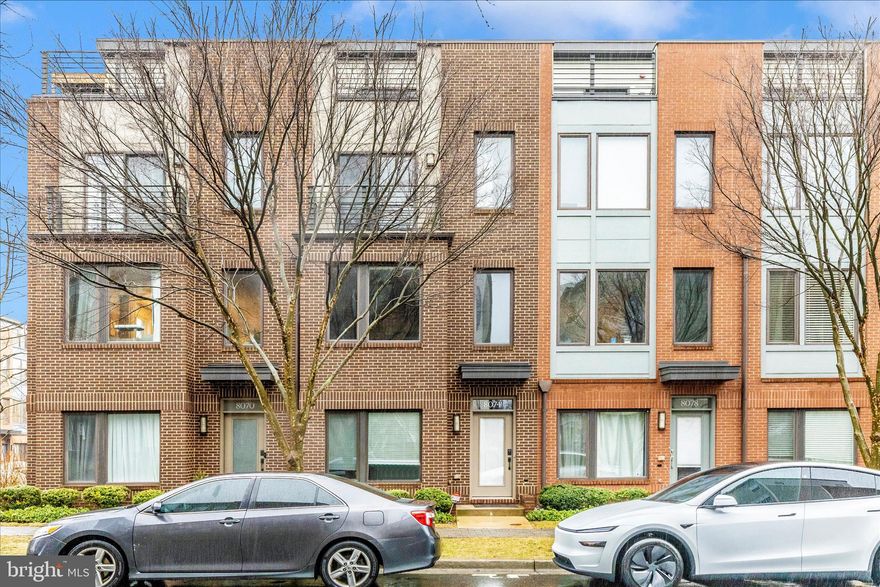 Welcome to this stunning 4-level town home in the highly sought-after Westside at Shady Grove community—offering modern style, thoughtful design, and exceptional convenience just steps from Shady Grove Metro Station (Red Line). Upon entry, you’re greeted by a bright and versatile first-floor bedroom—perfect for a home office, guest suite, or flex space. The second level is designed for everyday living and effortless entertaining, featuring an oversized living room and a beautifully upgraded kitchen complete with stainless steel appliances, built-in microwave, and an extended island ideal for casual meals or gathering with friends and family. Retreat to the third level where you’ll find a spacious primary suite with walk-in closets, along with an additional bedroom and full bath. The fourth level offers incredible flexibility—use it as an additional bedroom with full bath, media room, or entertainment space—with direct access to your private rooftop terrace, perfect for relaxing evenings or enjoying open-air views. Residents enjoy an impressive array of amenities, including: • Clubhouse with 25-meter outdoor pool • Fitness center and lounge areas • Two dog parks • Walking paths connecting to nearby trails • Multiple green spaces throughout the neighborhood Everyday conveniences are just around the corner. Prime Location: • 2 miles to I-270 via I-370 • 4 miles to Crown Farm • 14 miles to downtown Bethesda • 26 miles to DCA • 28 miles to BWI • 32 miles to IAD This home truly checks all the boxes—location, layout, lifestyle, and luxury. Schedule your private showing today and experience Westside living at its best!