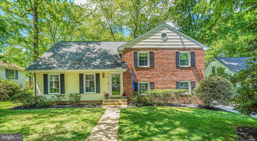 Welcome to this splendid Riverside Gardens gem  on one of the most sought after cul de sacs in the neighborhood!  This beautiful Sweetbriar model has been lovingly maintained and features important upgrades throughout!   Open chef's kitchen with maple cabinets, stainless steel appliances, granite counter tops and wet bar.  Rare and lovely screened in porch and adjoining deck just off the kitchen!  Formal living room and dining room with luxurious crown molding!  Freshly painted throughout!  All three baths updated including en suite primary bath with double vanity and oversized shower! Beautiful hardwood floors on main and upper level! Family room with gas fireplace and brand new carpet.   All windows have been replaced with double pane!  Expansive front and rear garden with mature trees and landscaping.  Spacious laundry area/mudroom on lower level.    Terrific oversized attic for storage.!  Additional walk in attic/storage in primary bedroom!  Spring has sprung in Riverside Gardens with all the gorgeous colors of the season! Short stroll to  St. Aidan's Pre-School, Stratford Landing Elementary and Carl Sandburg Middle School!  5 minute walk to Riverside Gardens Swim and Tennis Club where everyone congregates in the summer, with swim teams, tennis lessons, yoga and fitness classes. Terrific proximity to numerous conveniences and amenities like the quaint Hollin Hall Shopping Center, Old Town, Mount Vernon, Potomac River, Fort Hunt Park, and more. One of the most sought-after commutes in the DMV along the majestic George Washington Parkway! Welcome Home!