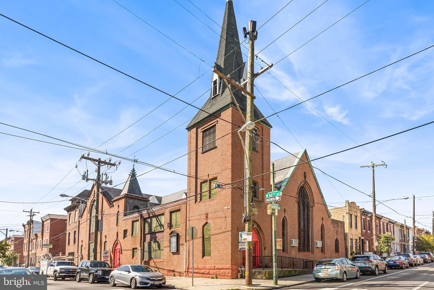 This property consists of multiple buildings including a primary multi-faceted church and an adjacent building suitable for a variety of assembly and related uses (1600-10 S 18th and 1612 S 18th - must be sold together). Currently a stunning spacious House of Worship featuring a large, beautiful sanctuary, dining hall, a large full sized commercial kitchen, bathrooms, meeting and conference rooms, studies, offices on each floor, studies, a large basement (which spans the entire footprint of the building) and plenty of storage areas. The sanctuary offers loads of space, choir loft, balcony, vaulted dome, and wooden ceiling.  This unique property located in the up-and-coming Point Breeze neighborhood of South Philadelphia sits on over 7500 square feet of lot space (both parcels combined). The sale presents an exciting opportunity for investors and developers as an adaptive reuse with its enormous potential for transformation with its spacious layout, architectural character, soaring ceilings, and ample natural light. Alternatively, the site could accommodate approximately seven single family homes. The location of the property benefits from significant development and growth in the area, making it an attractive location for various real estate ventures. Whether you are interested in repurposing the church, undertaking a residential development project, or exploring other possibilities, 1600-1612 S 18th Street is a compelling canvas for your vision. Do not miss the chance to be part of the dynamic growth in this desirable neighborhood. Neighborhood amenities include trendy restaurants and coffee shops, parks, University City and Center City, sports stadiums, art galleries, easy access to I-76, I-95, Philadelphia Airport, Amtrak Station, and Walt Whitman Bridge. The property is being sold in as-is condition. Architecturally significant items such as stained glass, wood work, moldings, doors, etc may be sold separately and not included in the asking price.