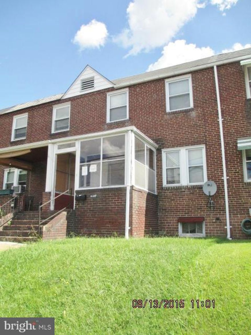 Solid home ready for some sweat equity.  Wood floors, updated baths and windows, partially finished lower level, off-street parking, central a/c, enclosed front porch.  Come make this house a home!
