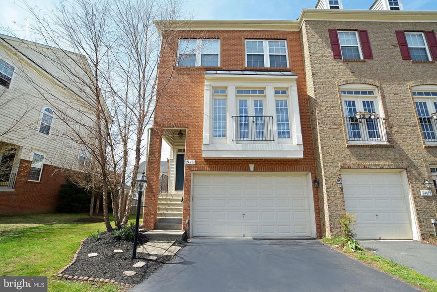 End Unit .. 3 level 2 car garage townhouse Stunning Perfect Spacious available for rent in the sought-after amenity-rich Stone Ridge community. 2384 SQFT on 3 Levels of Luxury, Main Floor Gleaming Hardwood. 3 bed rooms and 2 full baths on upper level. 1 half bath in main Level. Traditional Floor plan Kitchen, Walks Out to Huge Deck. Spacious Kitchen with sitting area. Expanded Master Suite with separate Walk In Closets & Luxury Master Bath. Upper level laundry. Lower level walk out w/ recreation room gas fireplace and walk out to excellent yard. Large Recreation room with Laminate Floors walks out the Huge Fully Fenced Back Yard. This home is located minutes away from Park and Ride to DC and Metro Station, Gum Spring Library, Stone Springs Hospital, Bryant Ridge Park, Swimming Pool, Daycare, Physicians offices, Shopping Malls and minutes from Route 50 and Route 606. This home is move in ready and located in a community loaded with amenities including an outdoor pool, a club house, walking/jogging trails, exercise room, sports courts, playgrounds, Nearby Harris Teeter, Walmart, Target, Costco, Dulles International Airport, Future Silver Line Metro and so much more! Please follow CDC guidelines for showing. PLEASE do not enter if anyone in your party is feeling ill! Masks and Gloves are mandatory. Please Wear Masks and Gloves all times at the Property, schedule online and reschedule/cancel if necessary.