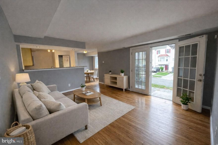 Step into +1,000 sq. ft. of bright, modern comfort in this beautifully updated 3BR/1BA condo. Spacious living room, hardwood floors, soft-carpeted bedrooms, central AC, in-unit washer/dryer, and sleek gas appliances. Each bedroom has its own closet with plenty of space, and multiple windows bring infinite lighting to this condo, Quietly located, facing well-maintained single-family homes.

Each bedroom offers its own closet with generous storage, while multiple windows throughout the unit provide abundant natural light. The condo is positioned facing well-maintained single-family homes, offering a peaceful and open outlook. 

The Association is financially strong and offers some of the LOWEST condo dues in Prince George’s County — a huge win for monthly affordability. This project now meets conventional Fannie Mae and FHA financing requirements, making this an ideal opportunity for first-time buyers. Seller is including a 3-year Home Warranty and is open to helping with closing costs.

Owner-occupant buyers only.