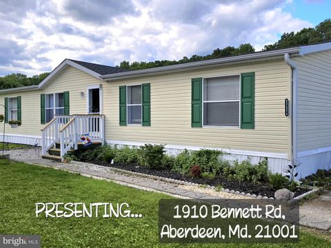 1910 BENNETT ROAD ABERDEEN MD 21001