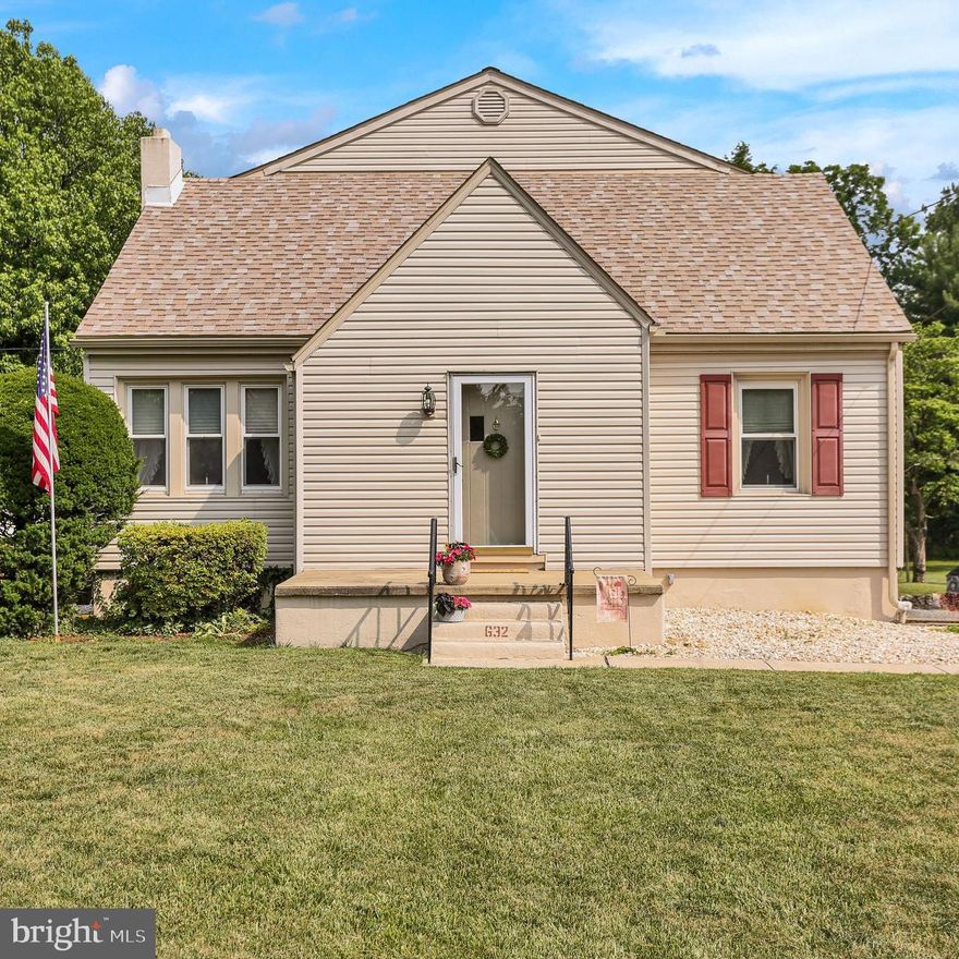 Act Fast on this Charming 4 BR, 2 BA Cape Cod Style home in Muhlenberg Park! Situated in a quaint part of town, 632 Linden Ave. has everything you've been looking for and more. The massive addition to the original home makes this property exceptionally spacious and accommodating. Offering main floor Primary Bedroom and expansive Full Bath, with an open and inviting Living, Kitchen, and Dining space. The Upper Floor boasts 3 more sizeable Bedrooms, one of which measures a whopping 30'x19'. Many possibilities for this space! In the Basement, you'll find a nice Finished Family Room with walkout access to Backyard. The unfinished portion of the Basement consists of the Laundry Area, Mechanical Systems, and another Full Bathroom. Head outside to envision plenty of picnics and parties in the most perfect Backyard complete with Playset, Shed, and even a Volleyball Net! You'll love the 16'x16' Deck with Awning; ideal for both quiet mornings with coffee, to fun-filled gatherings with loved ones. Off street parking available in back of home as well as the 2 car Garage. All of these incredible features plus major bonuses like a New Roof in 2020, New Water Softener, New Stainless Steel Kitchen Appliances, and Well Maintained Mechanical Systems. This home is Sparkling Clean and Cozy, with Tasteful Paint Colors and Finishes. It's a no brainer. Move right in and call this your HOME SWEET HOME!