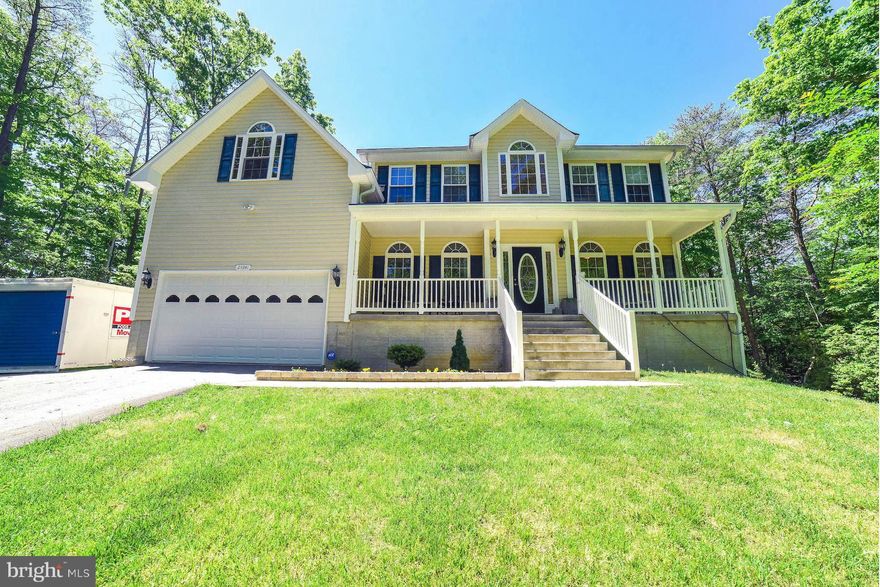 Beautiful colonial on three secluded acres! Attractive KT w/island, stainless appl's; FR w/gas FP, surround sound; sep living & dining rms; office; mudroom w/built-ins; full bath on main level. Huge MBR with 2 sitting areas, balcony, WIC, mbath w/soak tub & sep shower; 3 more good-sized BRs, hall bath w/dbl sinks. Walkout bsmnt w/bath R/I, Culligan water system. Fenced backyard, deck, paver patio!