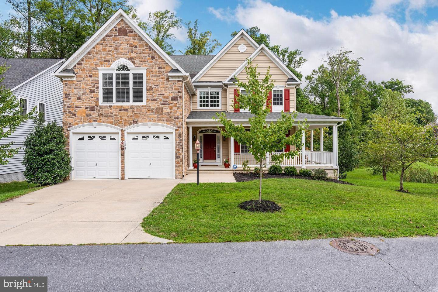 RARE opportunity for sought after Emerson neighborhood (great hoa, pool, clubhouse, etc). OVER 5,000 sf. Tranquil Location and Lifestyle, Cul-de-sac lot which backs to trees. Fully finished walk-out lower level leads to rear yard includes Recreation Room, Den, Bedroom, Full Bath, Extra Storage room ... OPEN FLOOR PLAN Main Level WITH OFFICE, GOURMET KITCHEN, HUGE ISLAND, TONS OF CABINETRY, Lots of Windows. Upper Level: 4 generously sized Bedrooms plus 3 Full Baths including a Jack-n-Jill Bath. HUGE OWNER'S STE W/ LUX BATH.....GREAT DECK, Charming Wrap Around Front Porch AND MORE!! AN ABSOLUTE MUST-SEE!! Minutes to NSA, Ft. Meade, Balt, DC, College Park. MOVE IN READY! Don't Let this One Get AWAY.