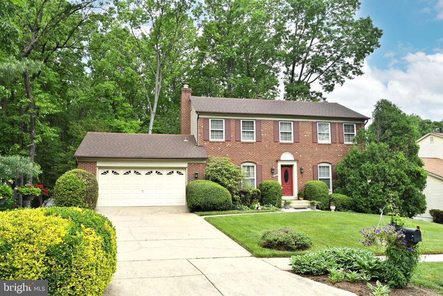 Beautiful 4BR 3.5BA brick-front colonial in Burke’s sought after Cherry Run.  Immaculate, well cared-for home.  Pride of ownership shines throughout!  Eat-in kitchen with gas cooking, hardwood flooring & bay window providing lots of light!  Family room off kitchen with wood burning fireplace & walkout to deck.  Living room & formal dining room have plush carpet, crown molding & chair railing.  4 large bedrooms on upper level.  Huge master bedroom with large walk-in closet & nursery doors to next bedroom.  Fully-finished basement boasts full bath, laundry room, bonus room and large recreation room.  Large walk-down deck.  Great for entertaining!  Private, fully-fenced back yard with mature trees, storage shed & additional storage area under deck.  Recent updates include HVAC, Hot Water Heater, carpet, interior paint, front door & more!  2 car garage & gorgeous landscaping.  Located on quiet cul-de-sac.  Short walk to Cherry Run Elementary School!  Incredible location close to shopping, restaurants, Fairfax County Parkway, VRE, I-95, Burke Lake Park, Ft Belvoir & more!  Lake Braddock HS pyramid!