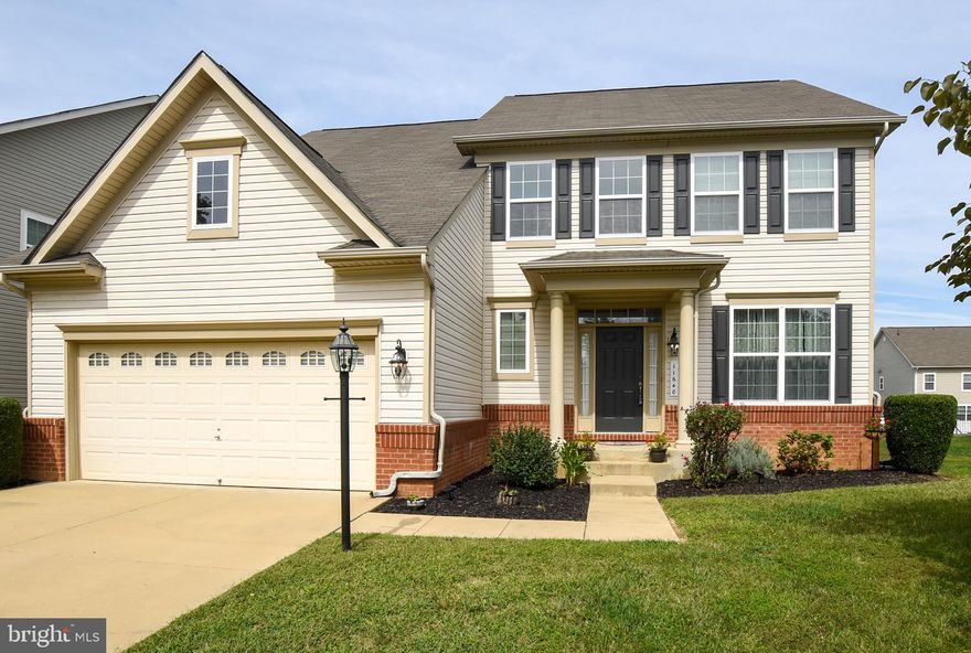 Schedule your showing today to check out this amazingly maintained 4 bedroom, 3.5 bath house! The first floor has beautiful brand new acacia hardwood floors (2022) that also carry up the stairs and in the upstairs hallway. You'll find that the first floor also offers a formal living, butlers pantry, large kitchen with room for a large table, formal dining room, family room and a home office or library. The large finished basement has plenty of room  for additional entertaining space, a full bathroom and a large storage area. The home has many updates:  newly painted, french drains added in the backyard, sump pump with battery back up, new stove and microwave (22) and the previously mentioned acacia hardwood floors.
This sought after community offers a community pool, playgrounds, sidewalks perfect for taking walks around the neighborhood and a community center. 
Centrally located to Joint Base Andrews, PAX and Washington DC.