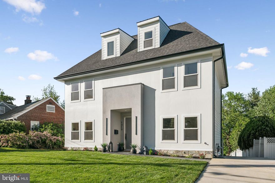 Tucked into a peaceful, tree-lined pocket of Alexandria, this beautifully crafted home offers the perfect blend of modern comfort and thoughtful design in one of the area’s most desirable neighborhoods. Located near the heart of the city, the home is just minutes from Del Ray, Old Town, Shirlington, and Washington, D.C., with easy access to I-395 and major commuter routes—yet it feels worlds away thanks to the quiet, residential setting. Nearby parks, walking trails, and local shops add to the charm and convenience of the location. The home itself is completely brand new, with a clean, contemporary aesthetic that feels both elevated and inviting. Inside, you’ll find five spacious bedrooms and four and a half bathrooms, all finished with a consistent eye for quality and detail. Wide 7.5" engineered wood floors in a Long Beach Dock finish run throughout the main and upper levels, while the basement features durable and stylish 7" LVP in a Finger Lakes Acacia tone. The kitchen is truly a standout, equipped with Café appliances, Fabuwood custom cabinetry, and quartz countertops. It's designed to be both beautiful and functional, whether you're cooking for one or hosting a full house. A walk-out deck expands the living space outdoors, overlooking a custom flagstone patio that's perfect for gatherings or quiet evenings. Two fireplaces provide cozy focal points, and custom lighting adds warmth and personality throughout the home. All bedrooms include thoughtfully designed custom closets, and the basement features a fully built-out wet bar—ideal for casual entertaining or relaxing evenings in. Additional highlights include a first-floor home office, soaring 9-foot ceilings on both the main and second floors, a newer HVAC system, and a tankless water heater for on-demand comfort. Large windows, clean lines, and a soft color palette give the space a light, airy feel throughout. This home is a rare find—offering a fresh, well-executed design in a neighborhood known for its sense of community, natural beauty, and unbeatable access! Don't wait to schedule a private tour of this property!