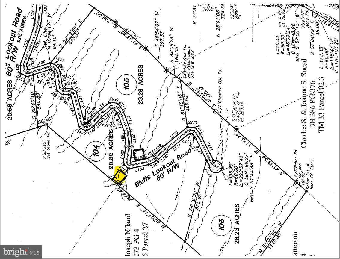 BLUFFS ON THE POTOMAC - Land