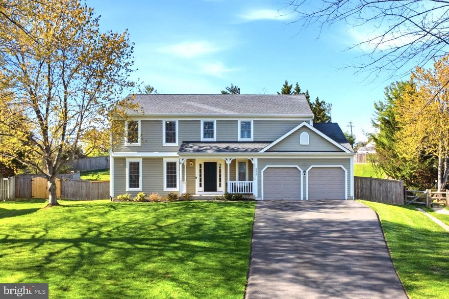 Welcome home to 8316 Jumping Field Court, a stunning residence with almost 3700 total square feet and perfectly situated on a large .57-acre lot in the highly sought-after Ellicott City neighborhood of Montgomery Meadows. From the moment you arrive, you are greeted by a breathtaking, light-filled two-story entrance that sets a sophisticated and welcoming tone for this beautiful 4-bedroom, 3.5-bathroom home. The flowing main level is perfectly designed for both entertaining and everyday comfort, featuring the ultimate convenience of a dedicated main-level laundry room. Sophisticated features, recessed lighting, LVP flooring, and all the other little touches continue to enhance the home's appeal. Embracing a seamless open-concept design, the kitchen and adjoining family room serve as the undeniable heart of this home, providing the ultimate setting for entertaining guests or enjoying cozy family gatherings. The spacious family room is bathed in natural light, courtesy of oversized windows and sliding glass doors that effortlessly connect your indoor and outdoor living spaces. Prepare to fall in love with the beautifully updated kitchen, an inspiring culinary space showcasing gleaming granite countertops, sleek stainless steel appliances, and a central island. Access from the kitchen leads directly out to your massive Belgard paver patio, further expanding your entertainment options with a fantastic setup! Completing the main level is the spacious living room and formal dining room. Upstairs, the expansive primary suite serves as a peaceful retreat, complete with a generous walk-in closet. The private en-suite bathroom is designed for convenience, boasting a dual vanity that offers abundant storage and streamlines busy morning routines. Three additional well-appointed bedrooms and a second large bathroom, which also features a double vanity, perfectly round out the upper level. A recently renovated lower level dramatically expands your living space. This versatile area showcases a large recreation room perfect for gatherings, game days, or movie nights, along with a dedicated space ready to become your dream home workout studio. Completing this fantastic lower level is a newly renovated full bathroom for ultimate convenience, as well as a large storage room to keep your home perfectly organized. Step outside to discover your own private outdoor oasis, where a large, custom paver patio overlooks a spacious, lush backyard. It is the ideal setting for hosting summer barbecues, playing lawn games, or simply enjoying a peaceful morning coffee. Located in the desirable 21043 zip code, this home offers tranquil suburban living with unbeatable access to top-rated schools, local parks, and the historic charm of Ellicott City, all while providing an easy commute to Baltimore, Columbia, and Washington D.C.