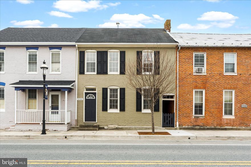 COMING SOON IN DOWNTOWN EMMITSBURG! ACTIVE 3/19

Welcome to 220 E Main Street in the heart of charming Emmitsburg, MD! Priced at $254,900, this well-maintained 3-bedroom, 1-bath home offers an excellent opportunity for first-time buyers, downsizers, or investors.

Step inside to find a bright and inviting interior with comfortable living spaces and a functional layout. The home features three nicely sized bedrooms, a full bath, and plenty of natural light throughout. The kitchen offers ample space for everyday living and the potential to make it your own.

Enjoy the convenience of in-town living with easy access to local shops, restaurants, parks, and Mount St. Mary’s University. The property also offers outdoor space perfect for relaxing, entertaining, or gardening.

With its affordable price, solid layout, and prime location, this home is full of potential—don’t miss your chance to make it yours!