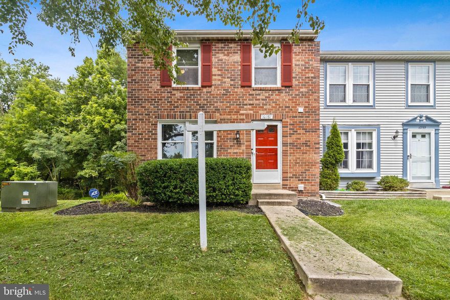 MULTIPLE OFFERS - ALL OFFERS DUE WEDNESDAY AT NOON. Beautifully updated, end-unit townhome in the sought after neighborhood of Leishear Village! End of cul-de-sac location with Hammond Park within walking distance. HUGE playground at Hammond Park as well as tennis courts, basketball courts, playground, and trails. Main level offers a generously sized living room, dining room, kitchen, and half bath. Upstairs you will find 3 bedrooms and a full bathroom. Master bedroom includes a walk-in closet. Enjoy the finished basement with slider doors out to your private, fenced in backyard with a patio! House features new luxury vinyl plank flooring throughout the main level. Granite counter-tops, all new stainless-steel appliances. Walk-out deck off of the kitchen / dining area overlooks the fenced backyard. Huge open yard space to the side of the home, which is HOA maintained. Backs to trees for plenty of privacy! New roof in 2021.